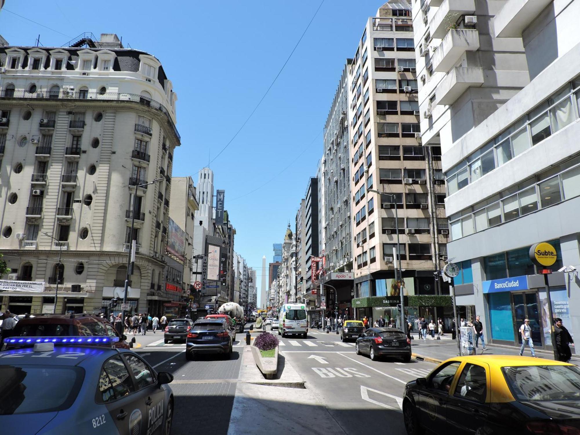 4 Ventanales Sobre La Avenida Corrientes Apartman Buenos Aires Kültér fotó